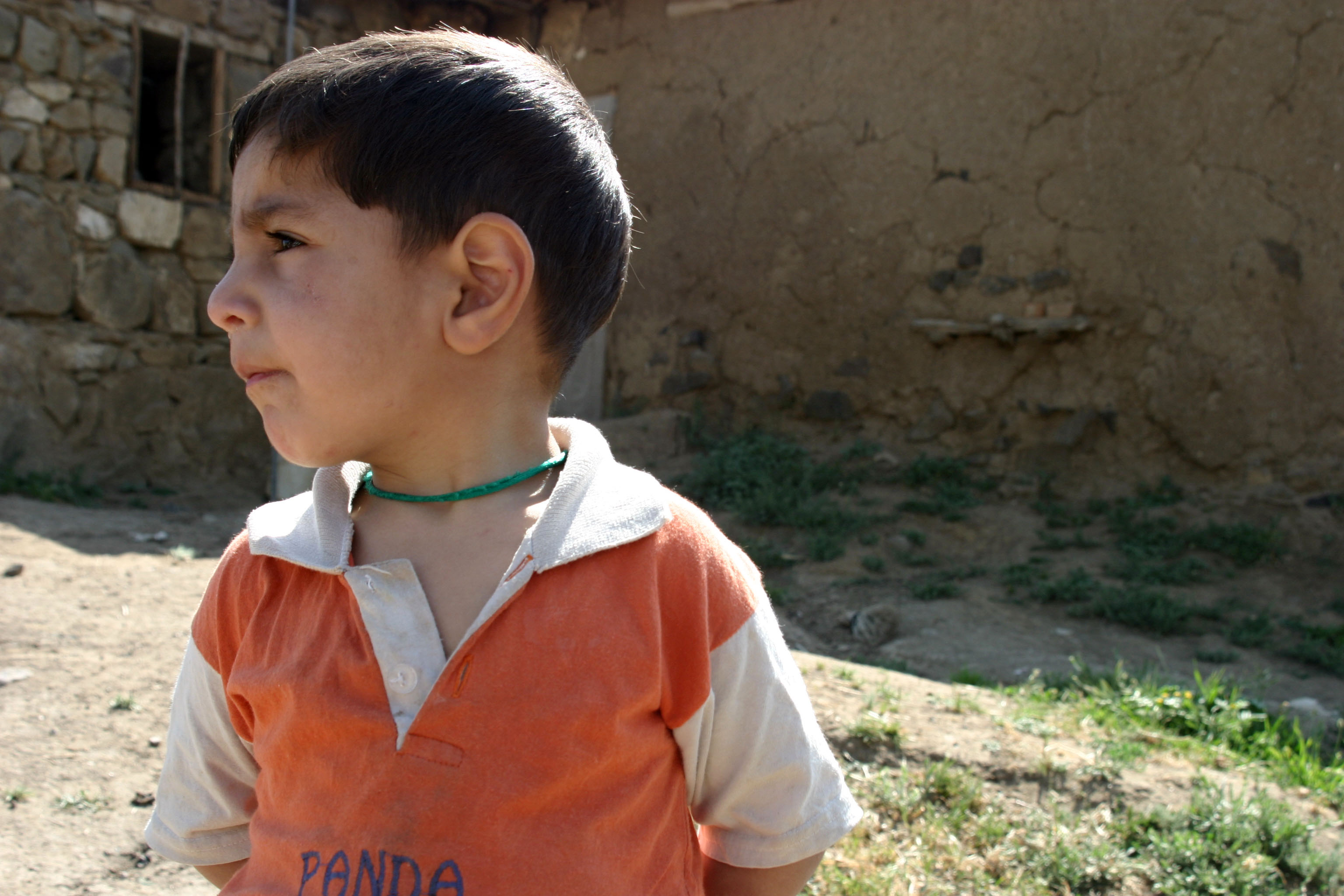 چهره افراد محلی در روستای لمبر 