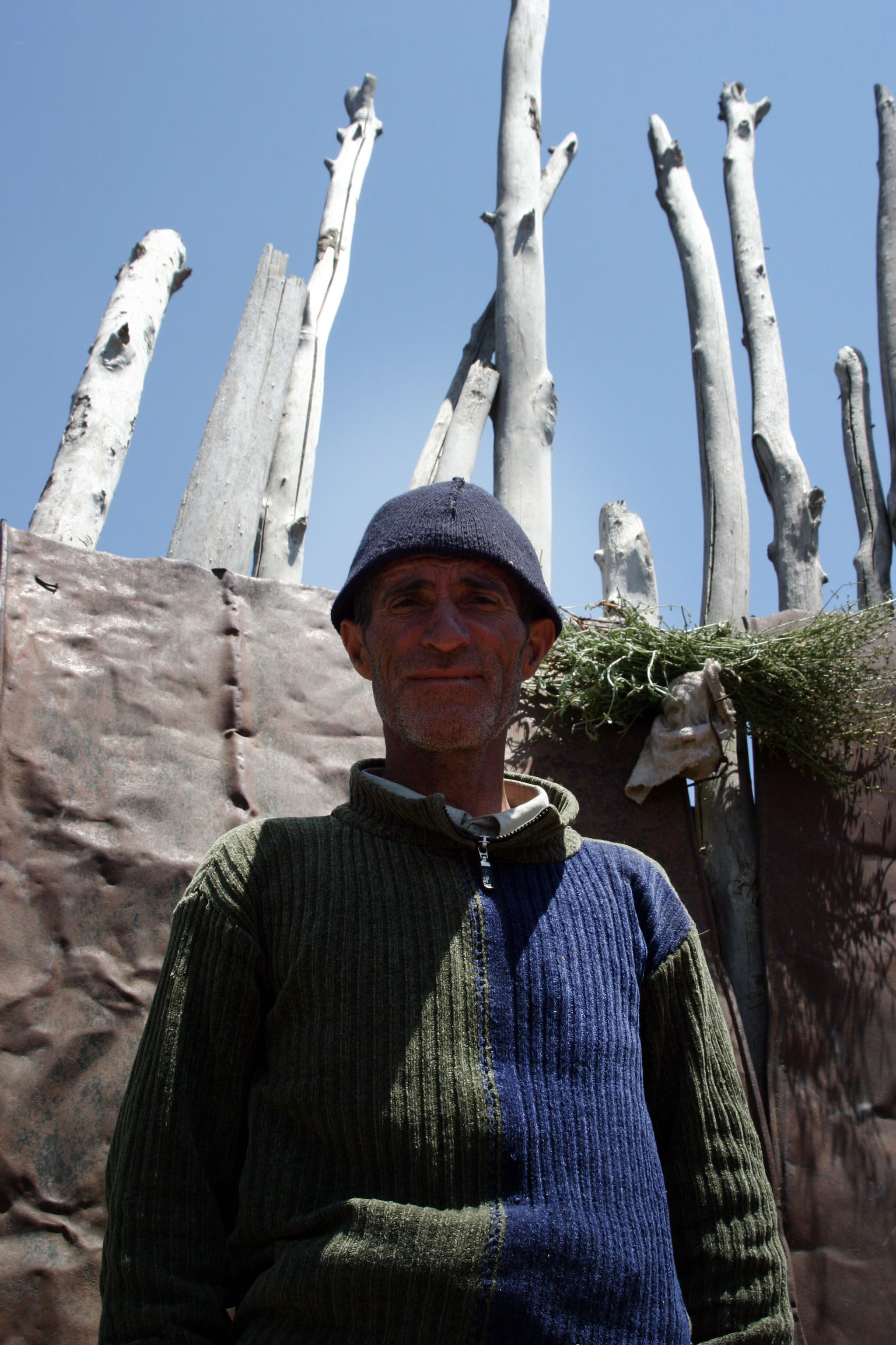 چهره افراد محلی در روستای لمبر 
