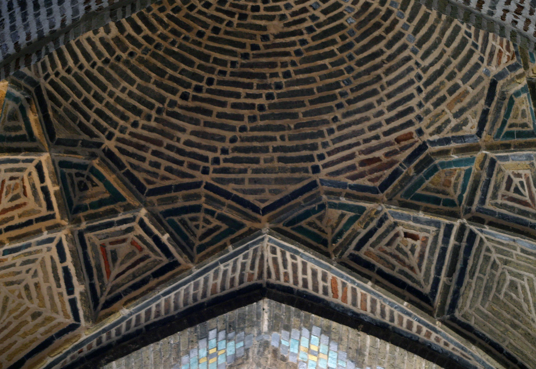 Qazvin Jameh Mosque'decoration 