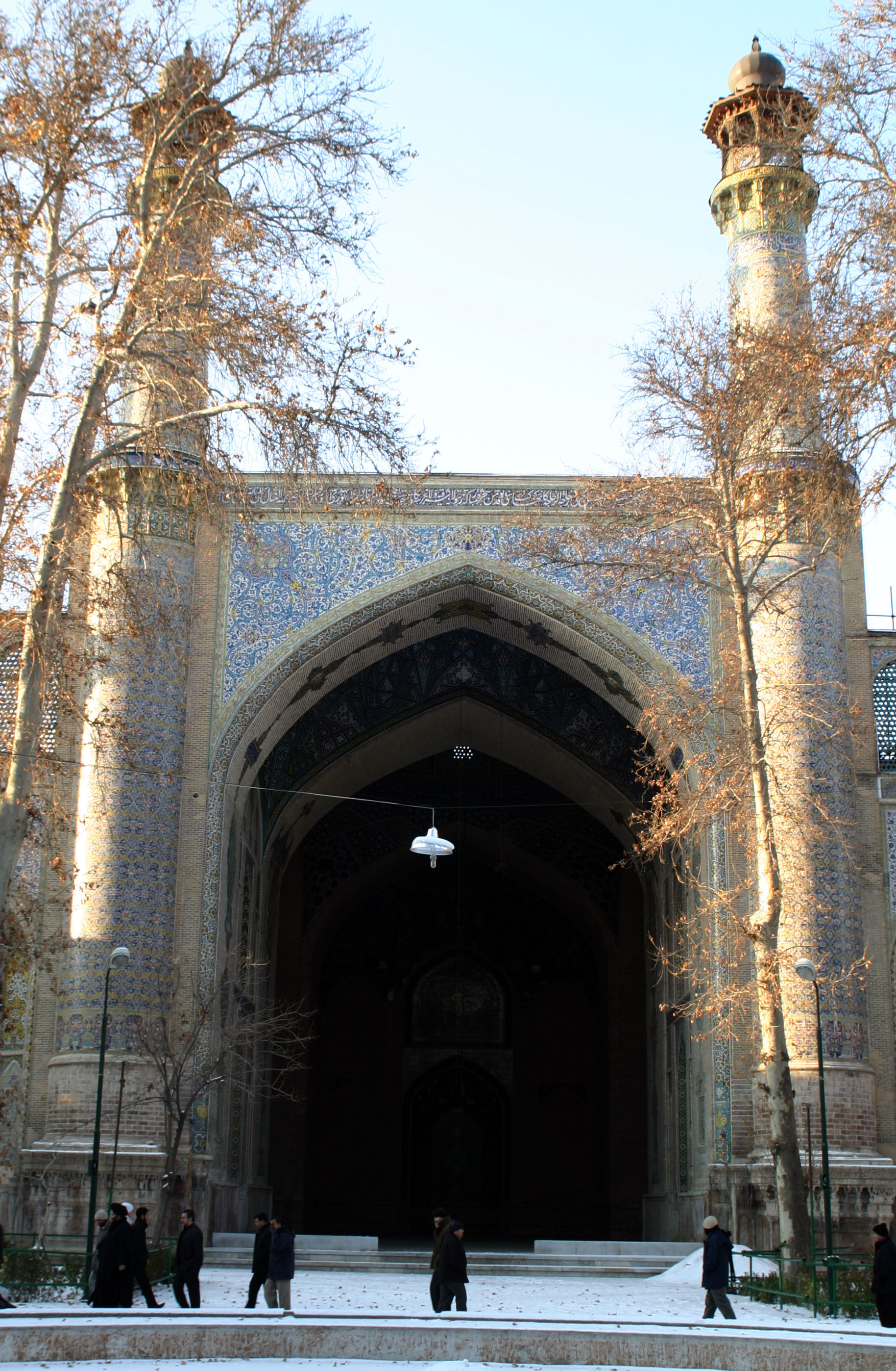 نمایی از  مدرسه سپه سالار 