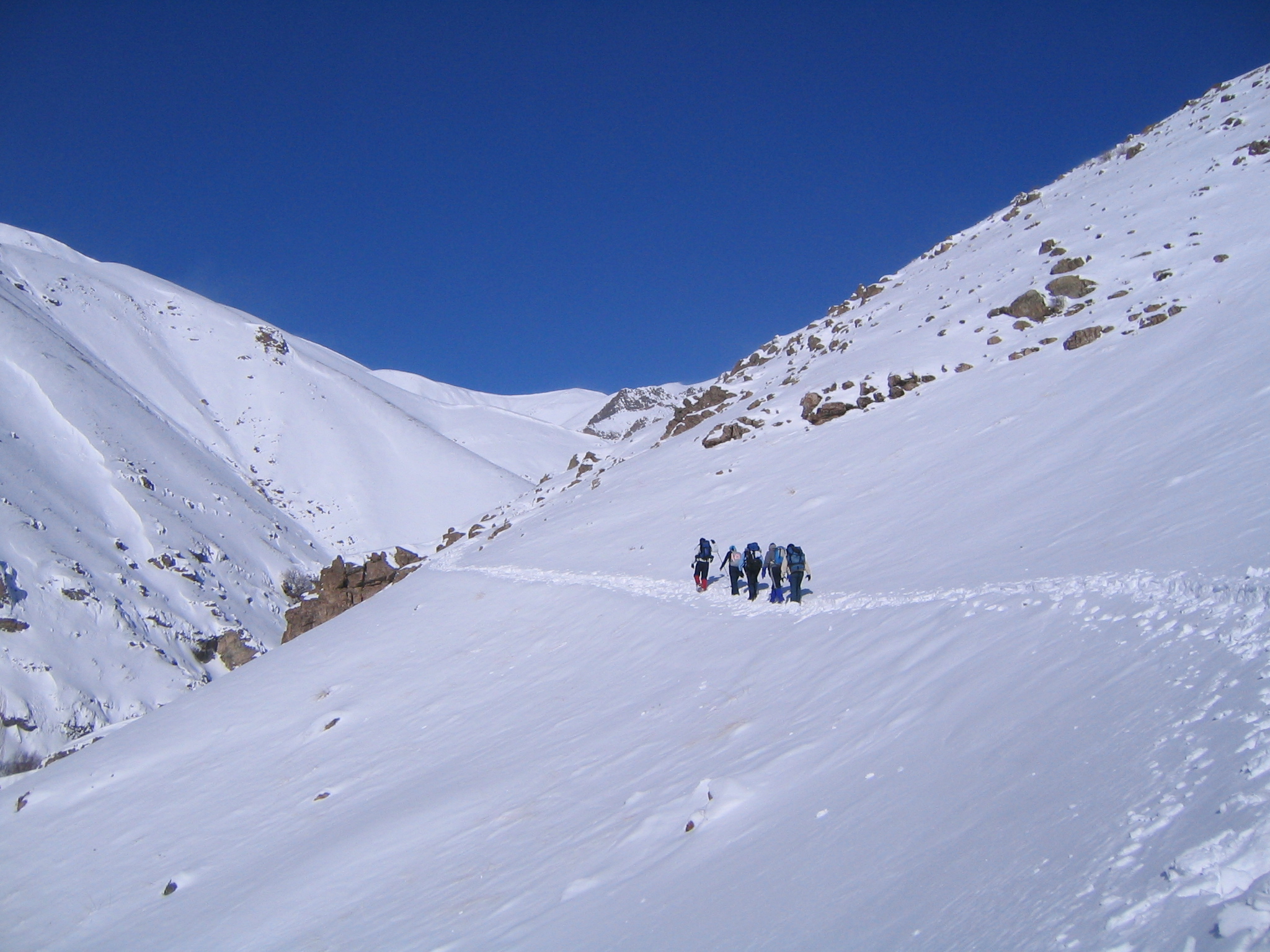 سنگان در زمستان 