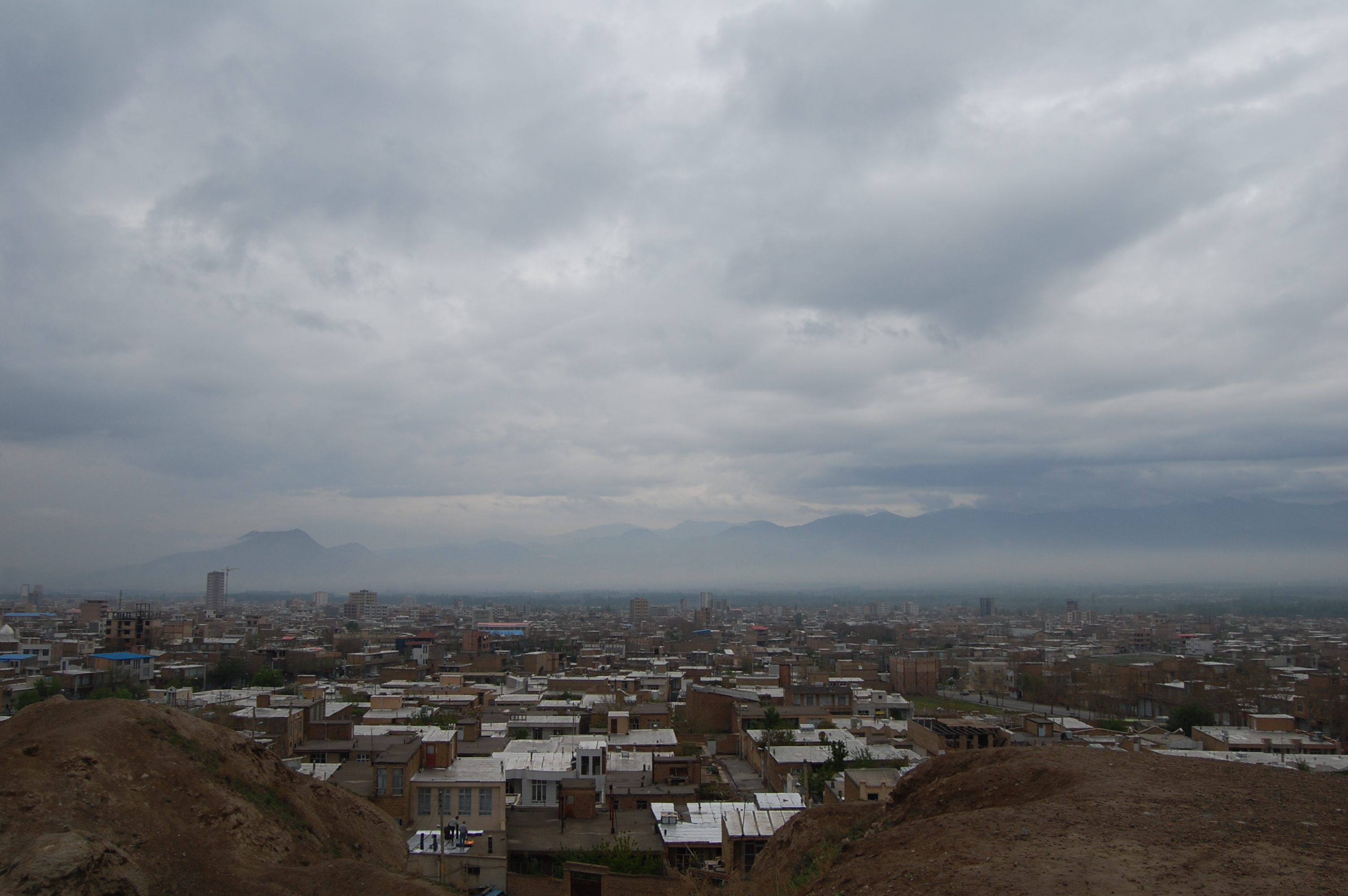 نمایی از شهر مرند  