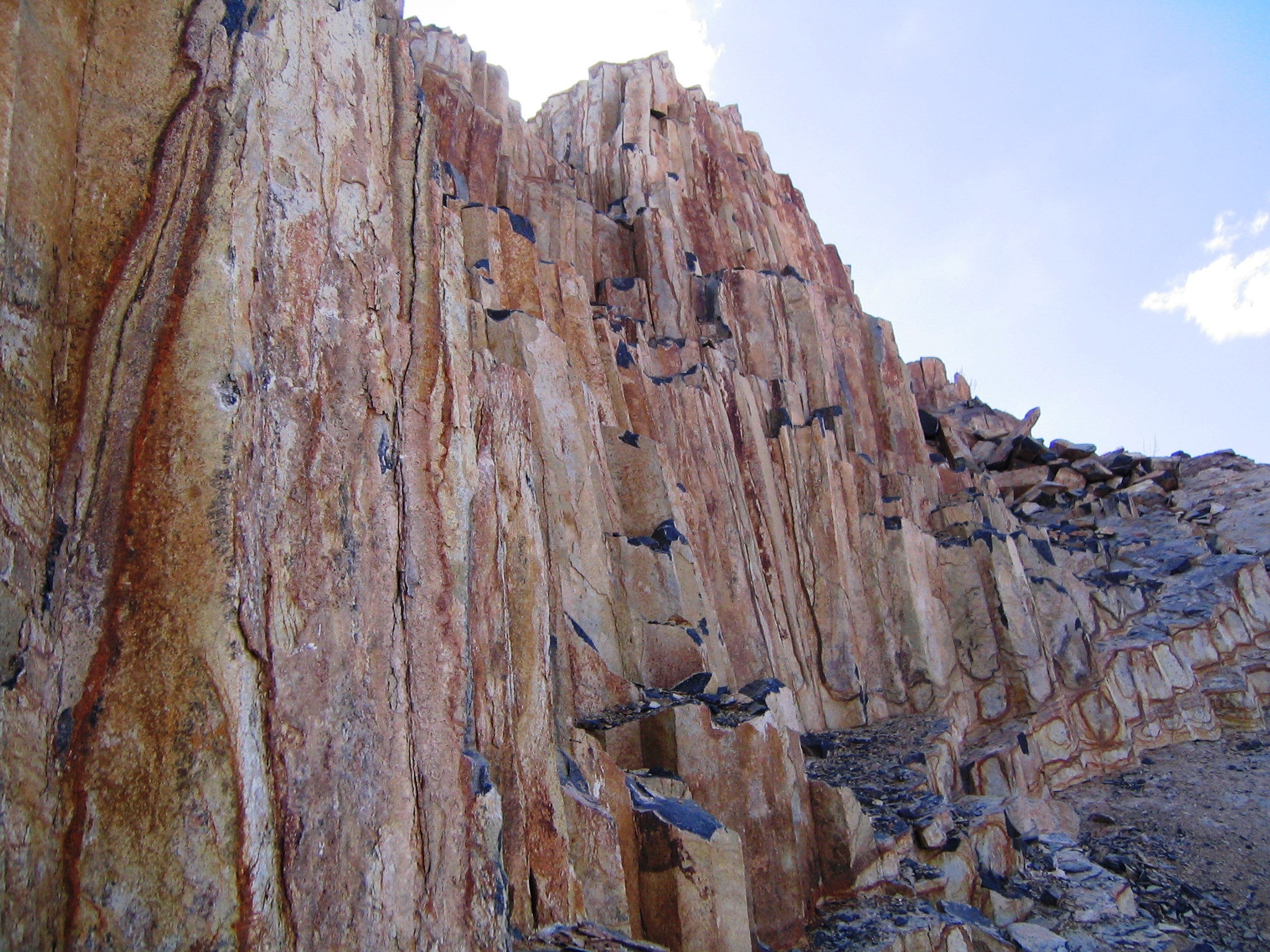 Basalt mine in Sarbisheh 