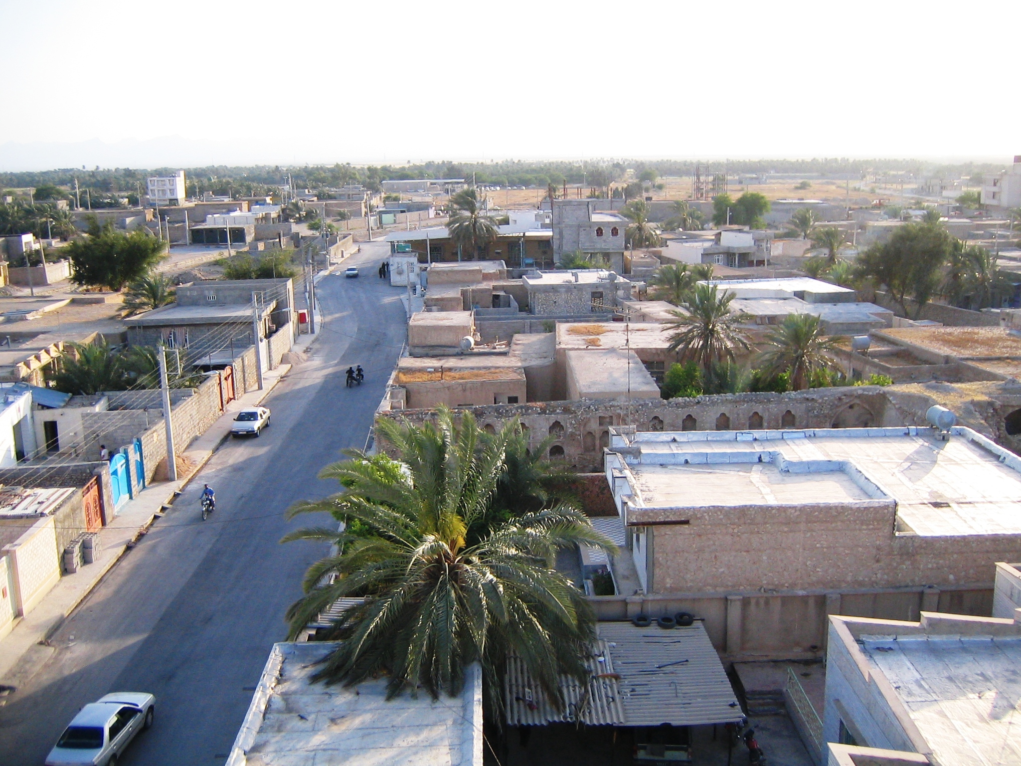 نمایی از شهر خورموج 