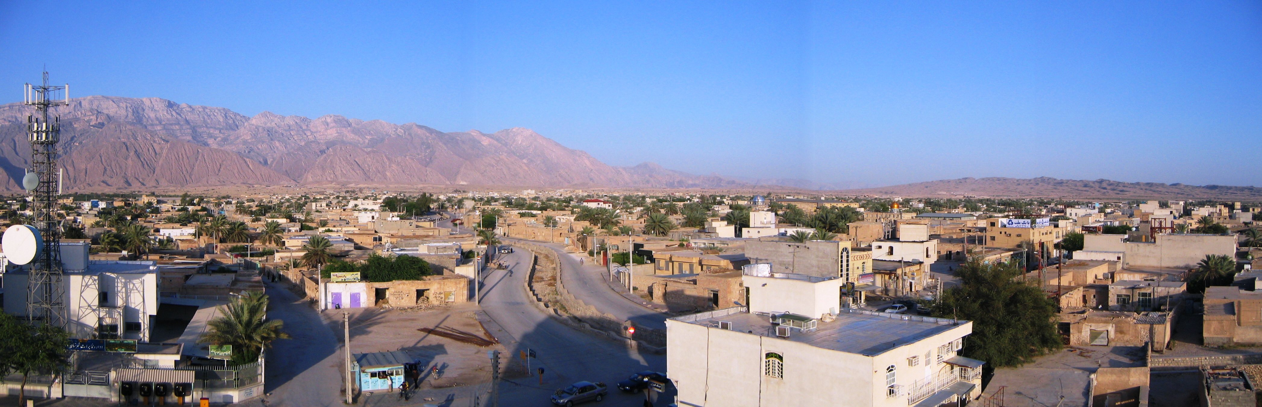 نمایی از شهر خورموج 