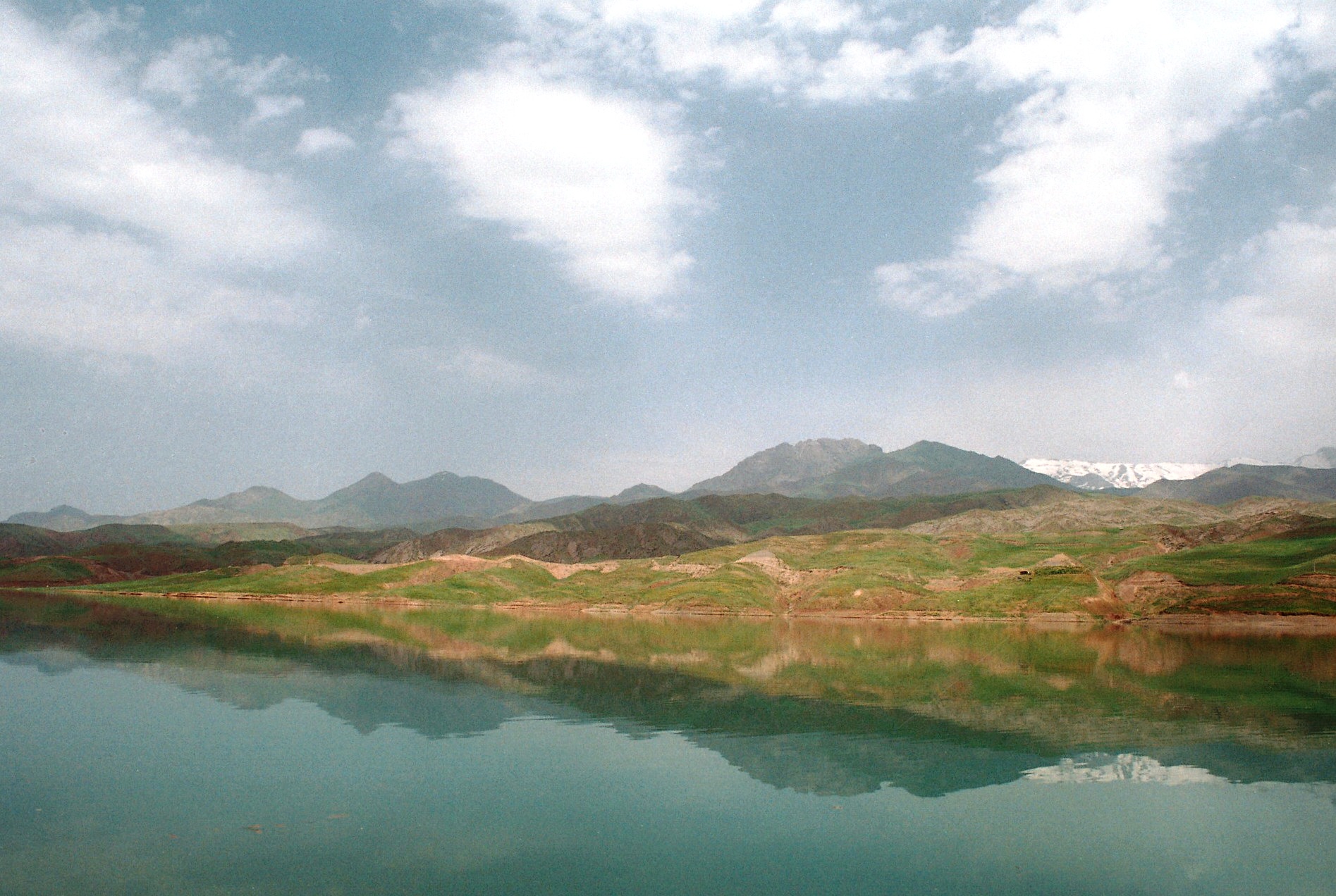 Taleghan Dam Lake 