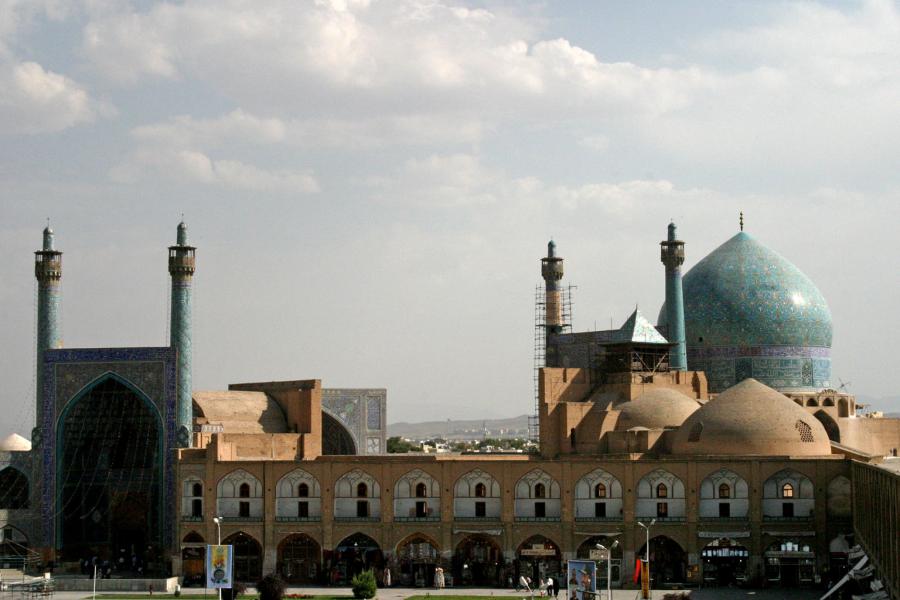 مسجد امام با مسجد شاه اصفهان 