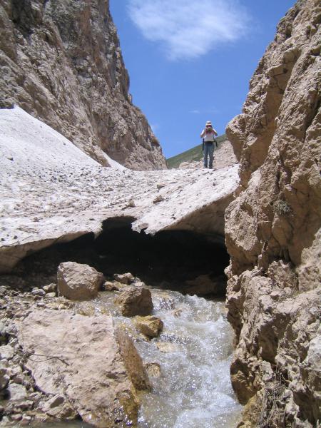 Trekking in Lar national park 