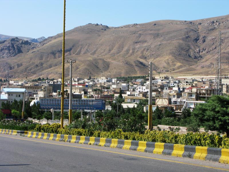 نمایی از شهر منجیل 