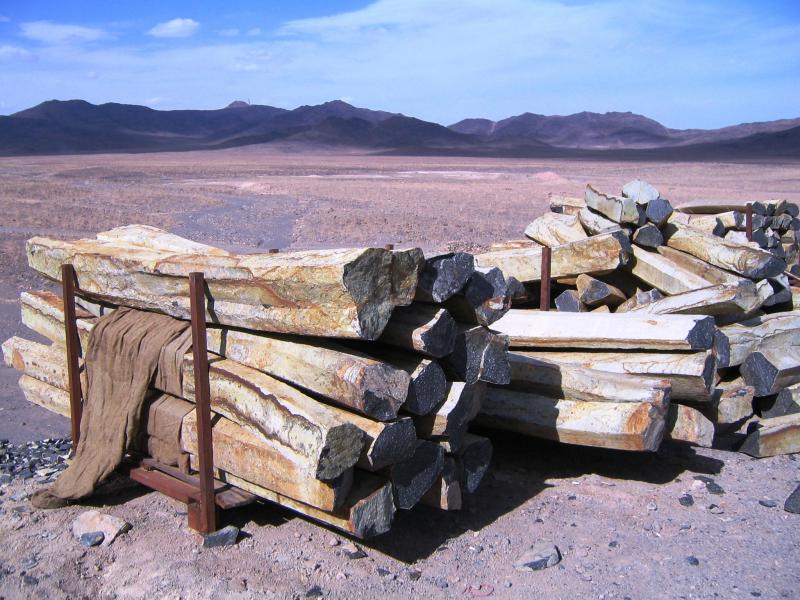 Basalt mine in Sarbisheh 