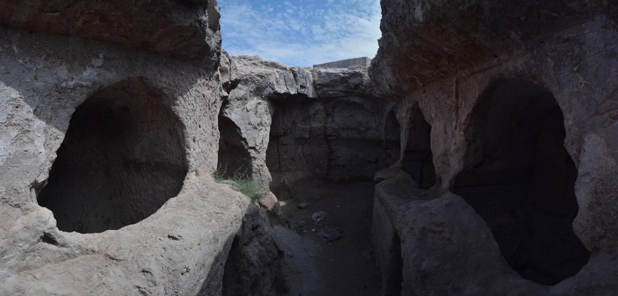 خانقاه روستای ورجوی معروف به معبد مهر - مراغه 